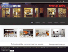 Tablet Screenshot of evoluzionedesign.net